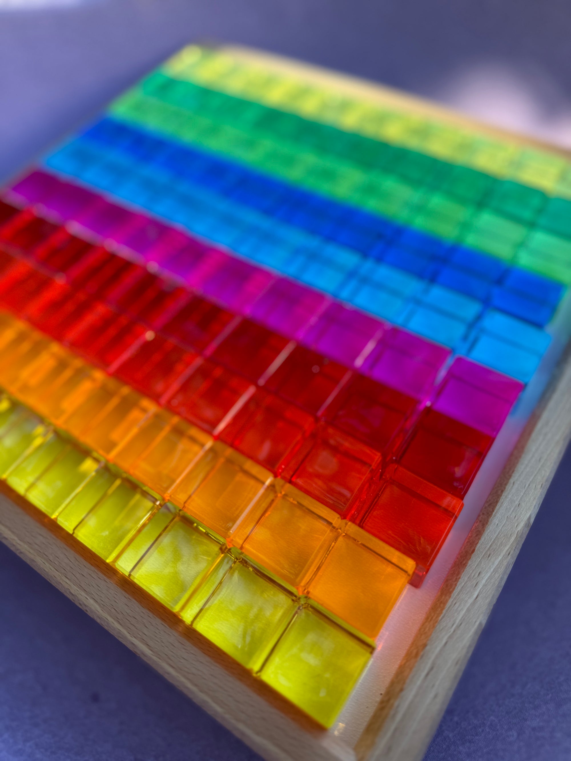 Licht-Bauwürfel 100 Teile NEW Design Bauspiel