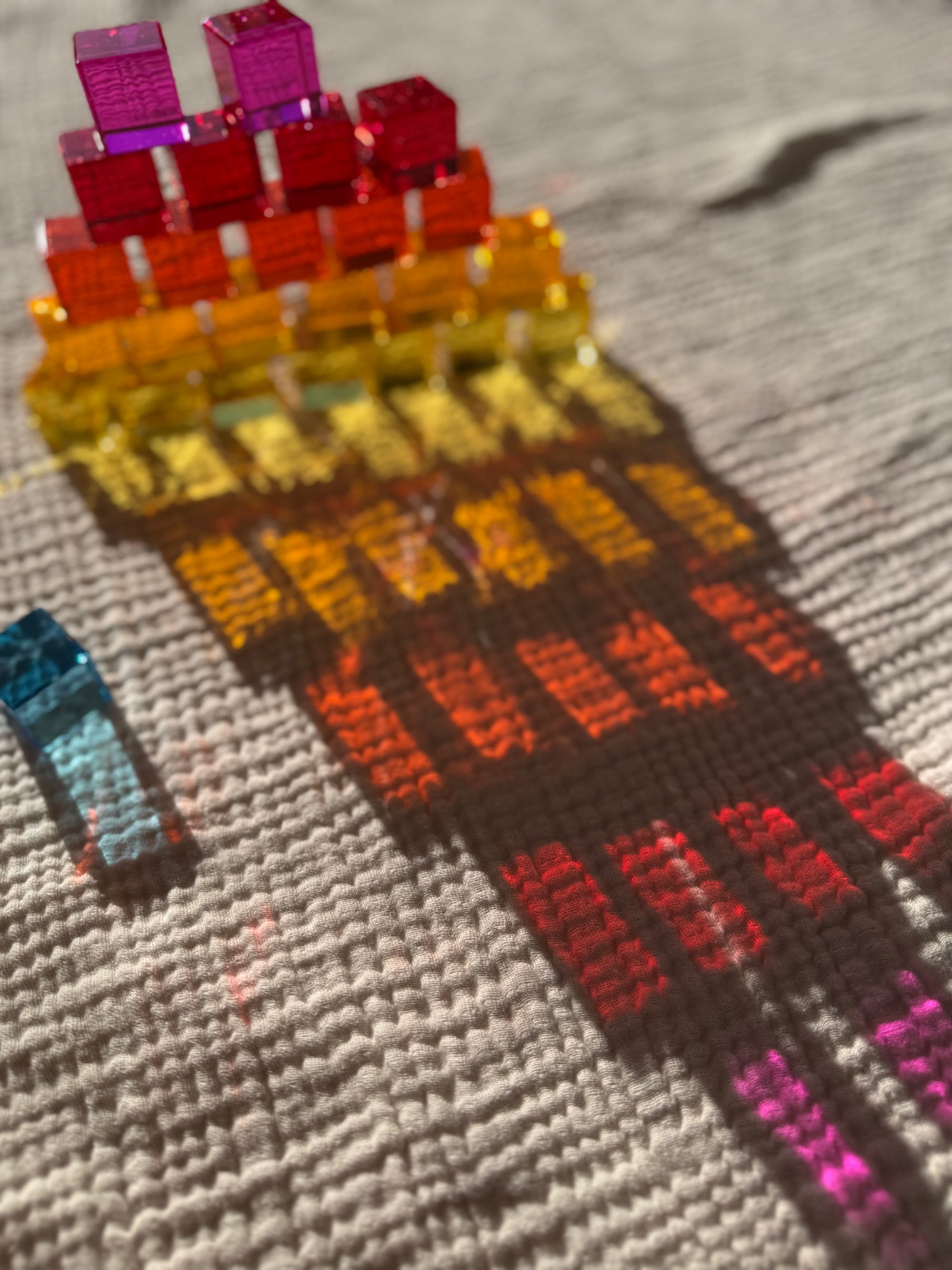 Licht-Bauwürfel 100 Teile NEW Design Bauspiel