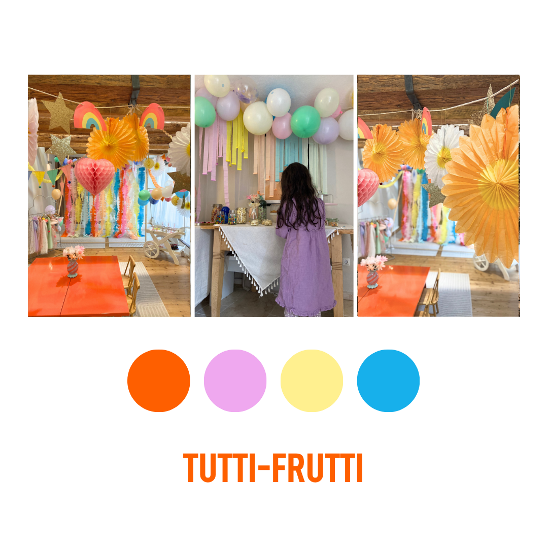 Tutti Frutti Mottoparty - Verleih