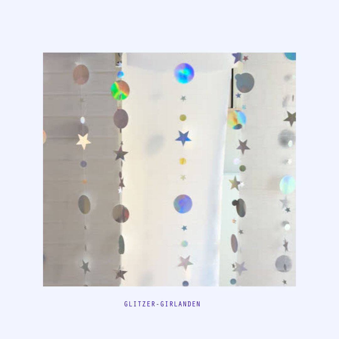 Glitzer Mottoparty - Verleih