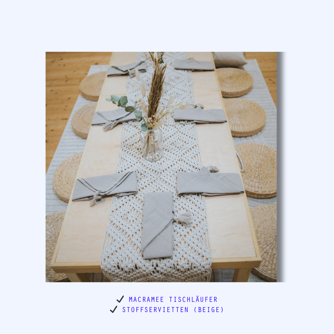 Boho Teddy Mottoparty - Verleih