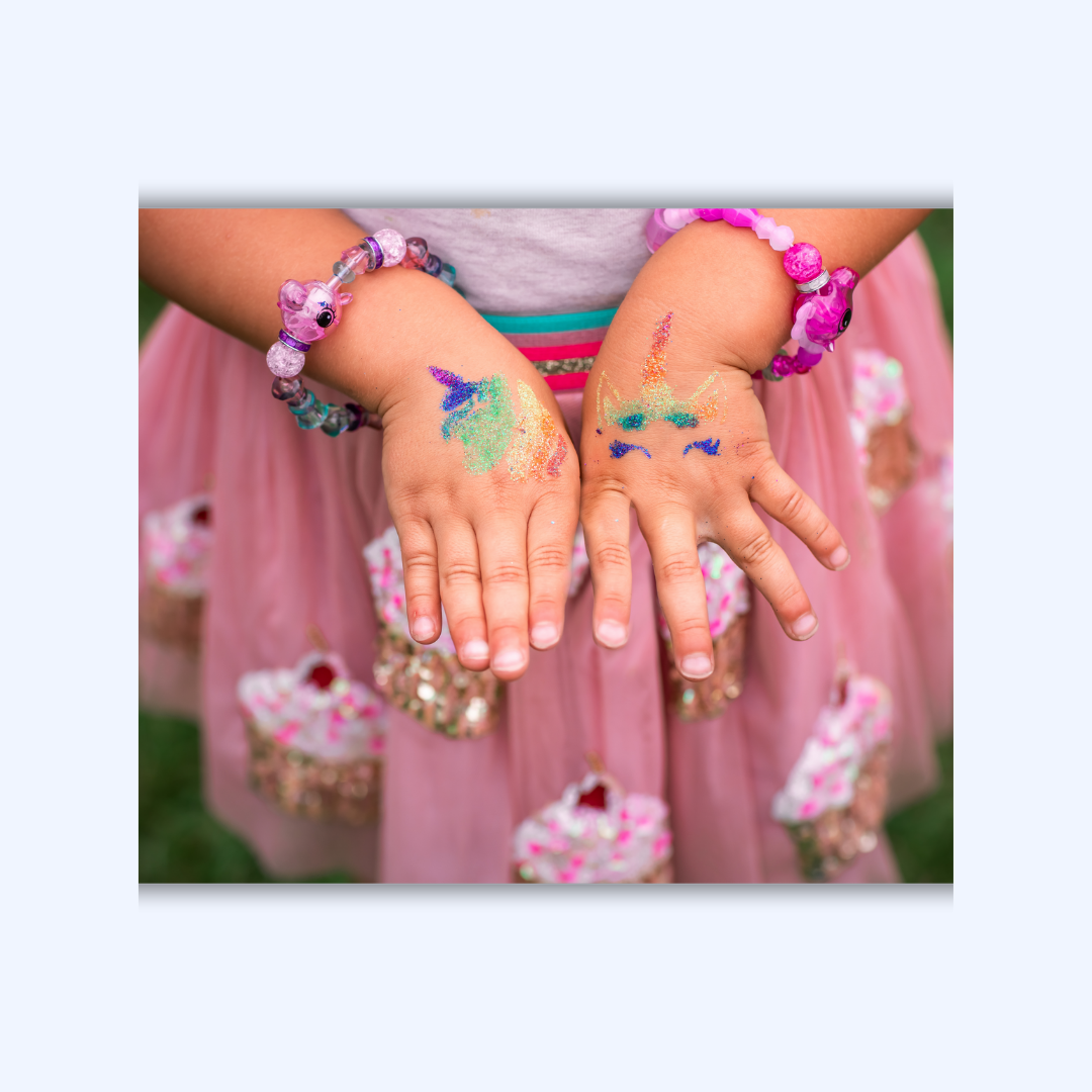 Glitzertattoos @Home