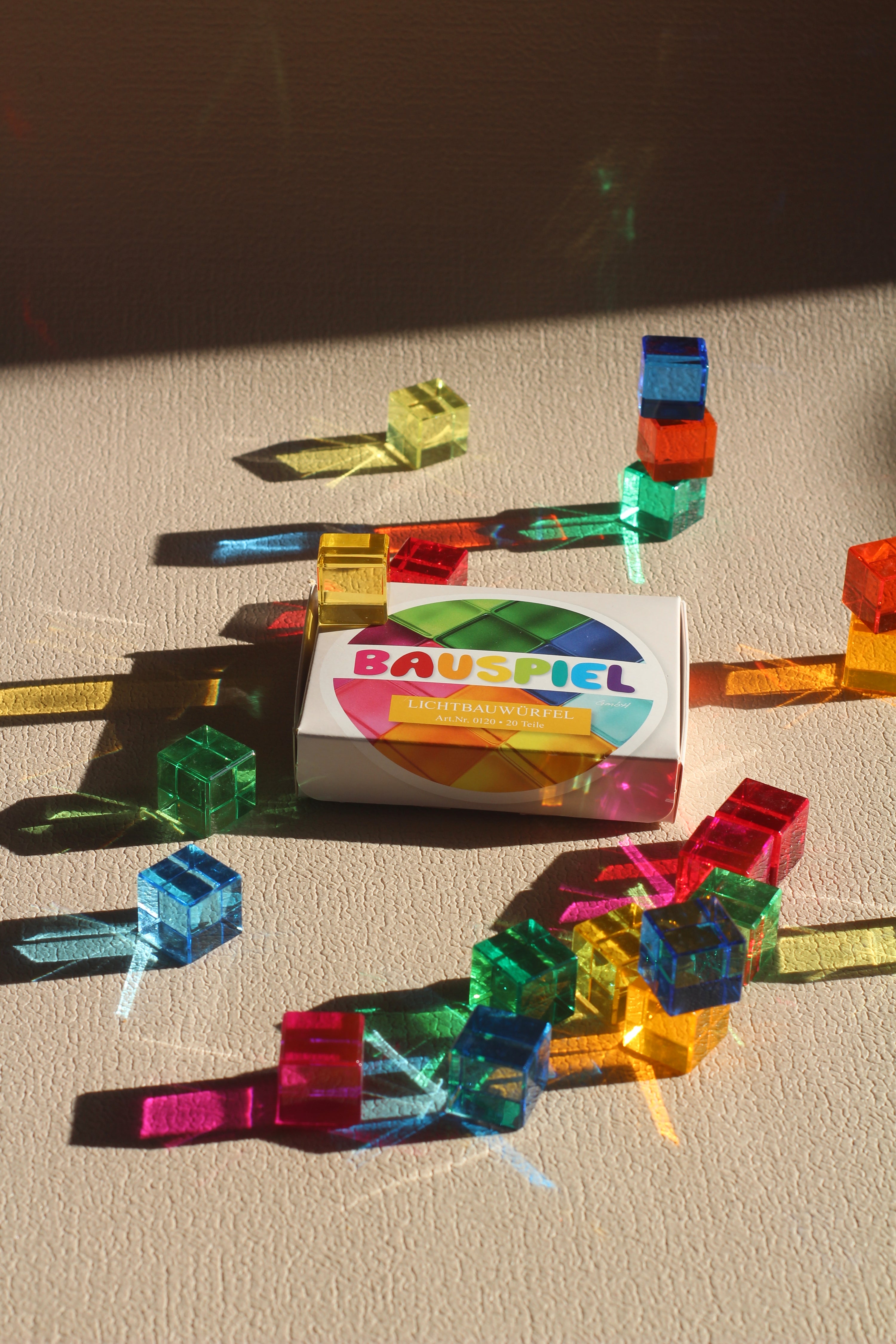 Licht-Bauwürfel 20 Teile NEW Design Bauspiel