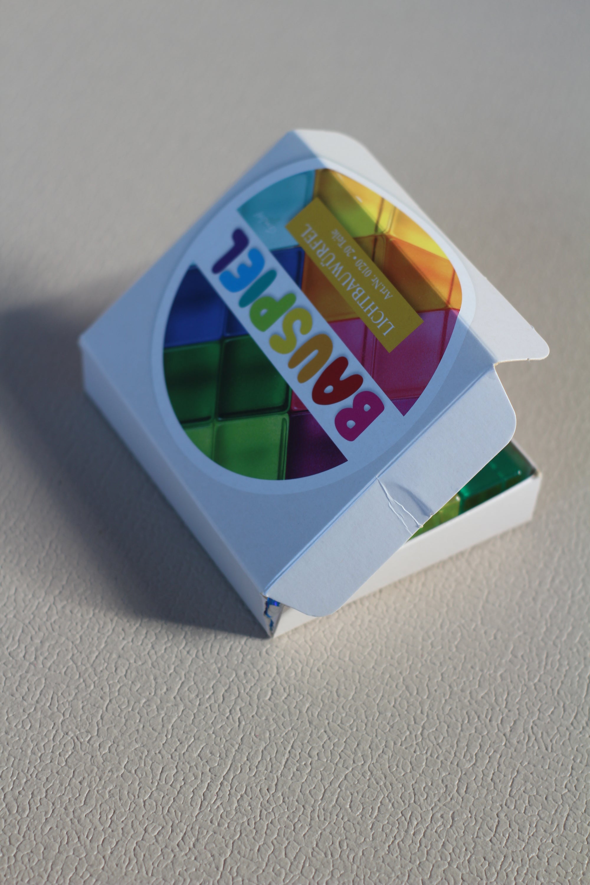 Licht-Bauwürfel 20 Teile NEW Design Bauspiel